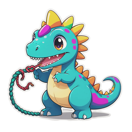 Cute Dinosaur - UV DTF Sticker - Heat Press Transfer