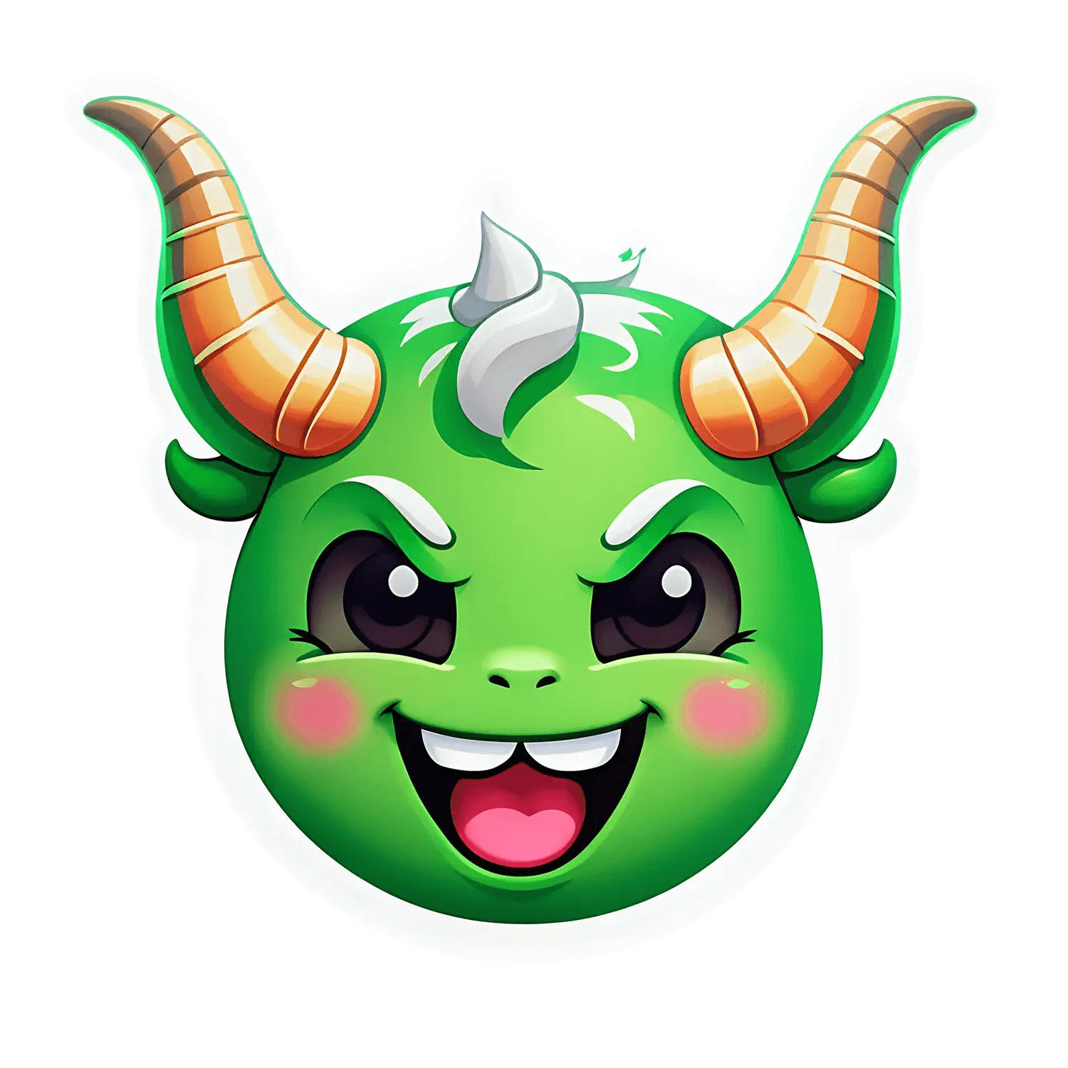Cute Dragon Sticker - Colorful & Fun - Heat Press Transfer