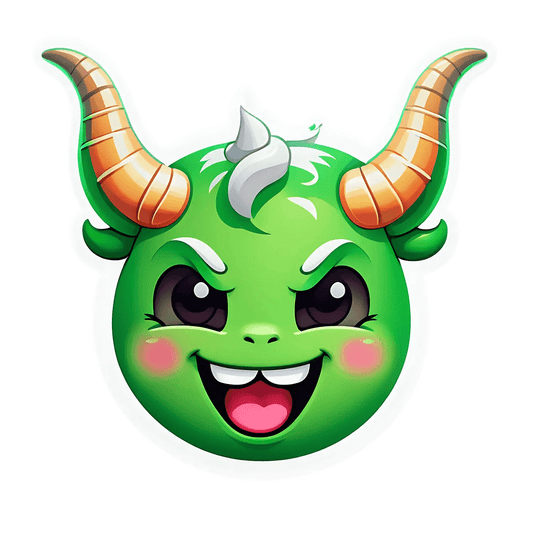 Cute Dragon Sticker - Colorful & Fun - Heat Press Transfer