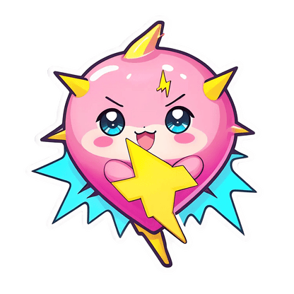 Cute Dragon Sticker - Star-Crowned Cherub - Heat Press Transfer
