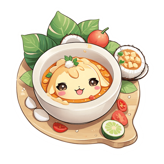 Cute Food Art - Sticker - Heat Press Transfer