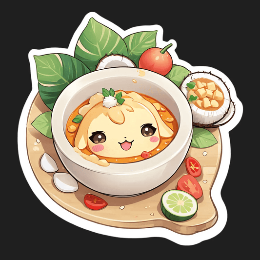 Cute Food Art - Sticker - Heat Press Transfer
