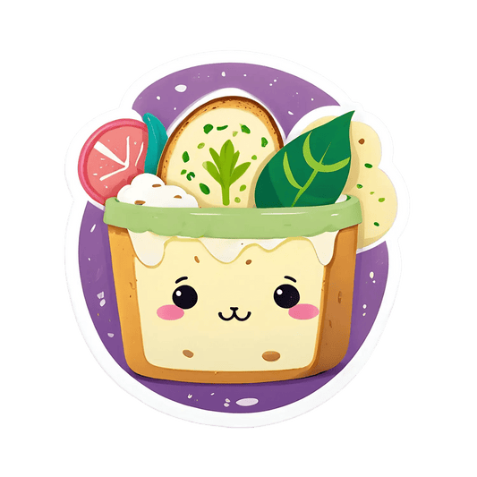 Cute Foodie - Sticker - Heat Press Transfer
