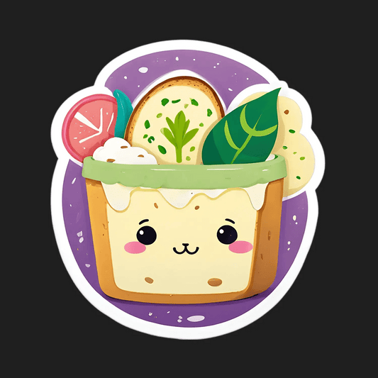 Cute Foodie - Sticker - Heat Press Transfer