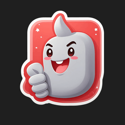 Cute Ghost Emoji Sticker - Fun & Expressive - Heat Press Transfer