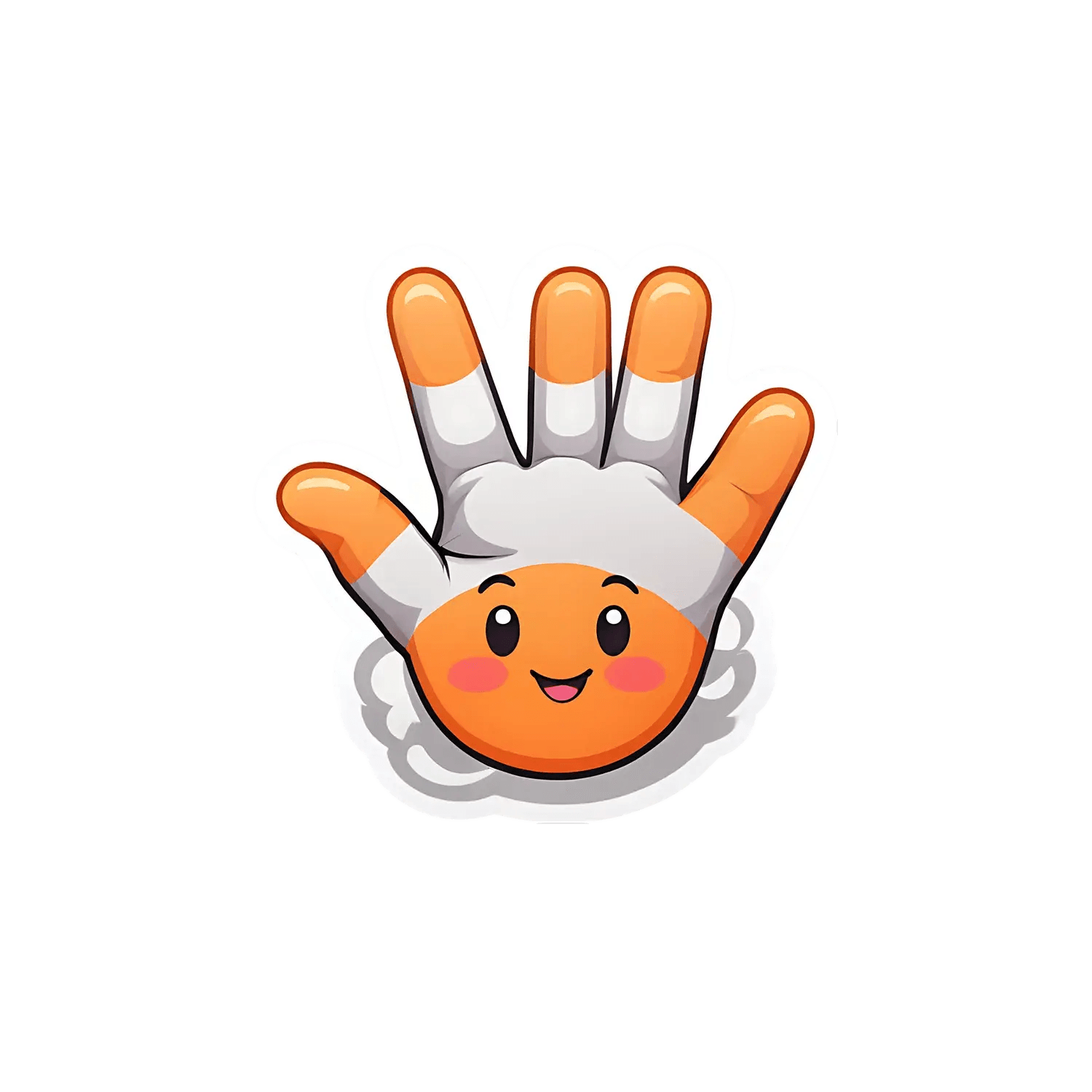 Cute Handprint - Sticker - Heat Press Transfer