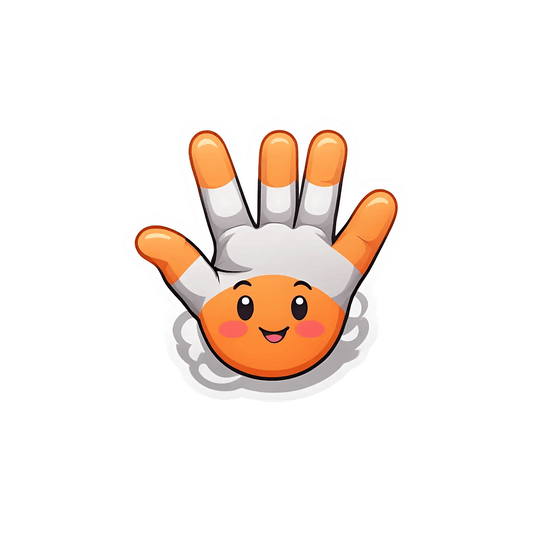 Cute Handprint - Sticker - Heat Press Transfer