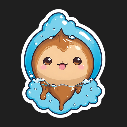 Cute Hazelnut - Sticker - Heat Press Transfer