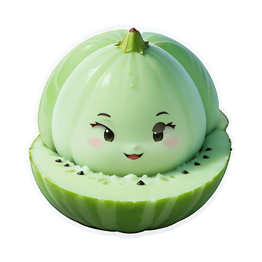 Cute Kiwi Character Sticker - Adorable UV Design - Heat Press Transfer