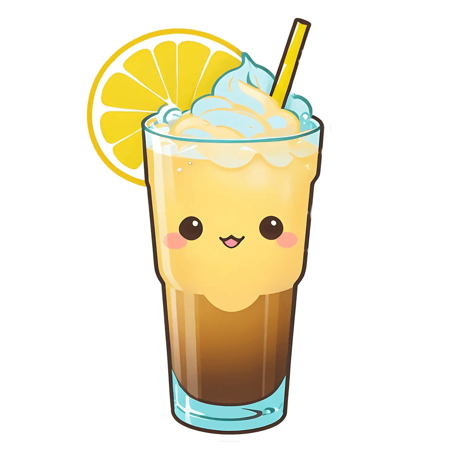 Cute Lemonade - UV DTF Sticker - Heat Press Transfer
