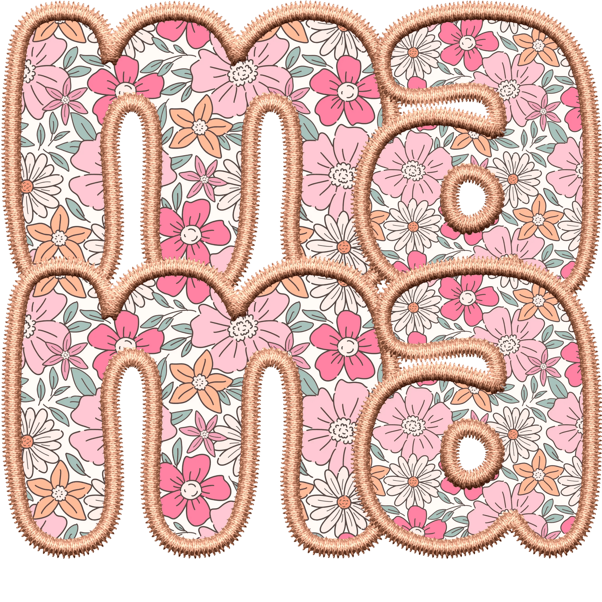 Cute Mama Design - DTF Ready To Press - Heat Press Transfer