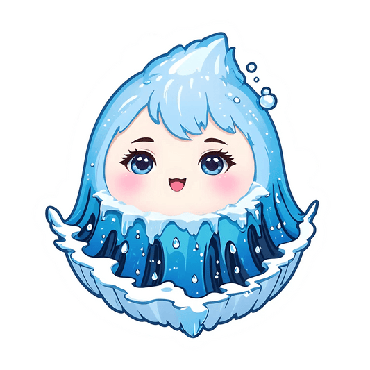 Cute Mermaid - UV DTF Sticker - Heat Press Transfer