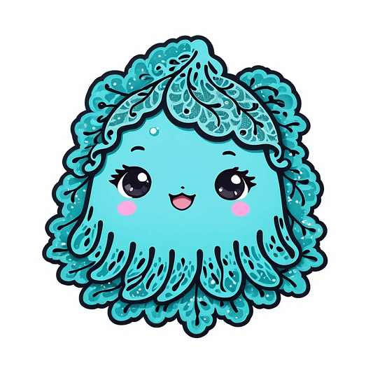 Cute Mermaid UV DTF Sticker - Heat Press Transfer