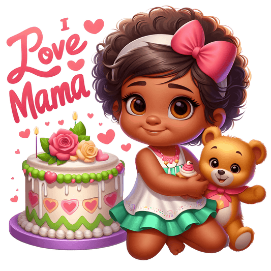 Cute Moana Design - DTF Ready To Press - Heat Press Transfer