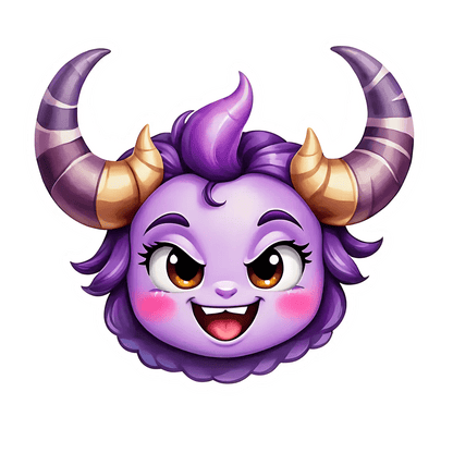 Cute Monster - Sticker - Heat Press Transfer