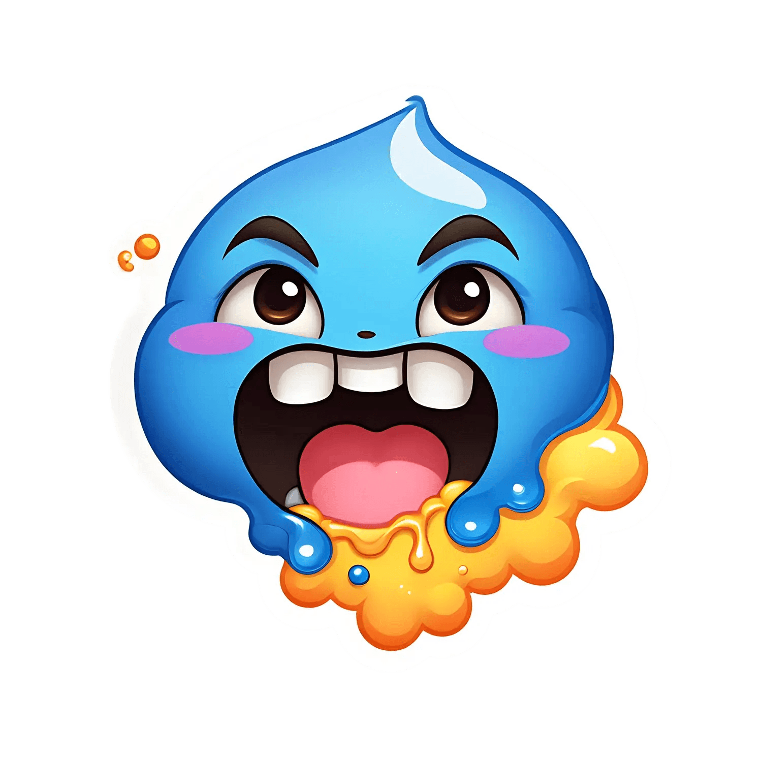 Cute Monster - UV DTF Sticker - Heat Press Transfer