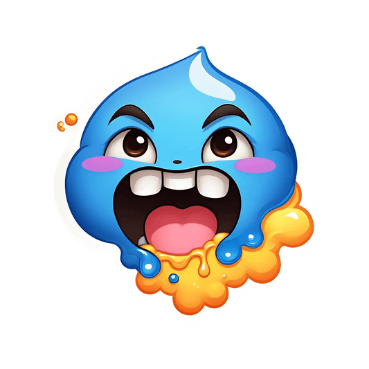 Cute Monster - UV DTF Sticker - Heat Press Transfer