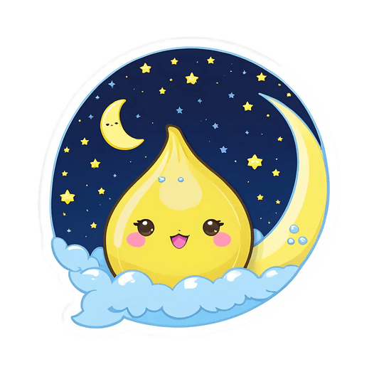 Cute Moonlight - Sticker - Heat Press Transfer