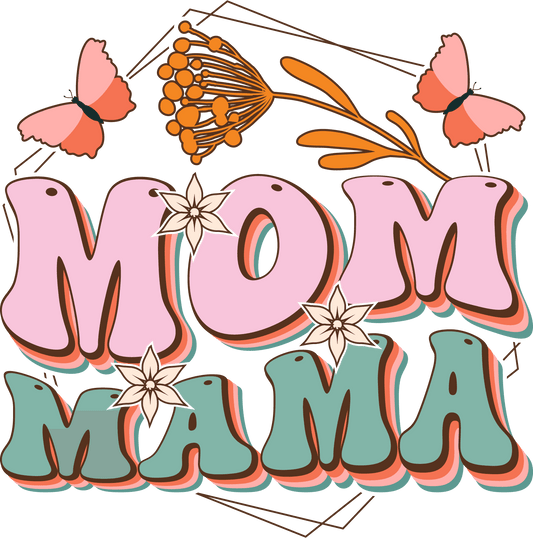 Cute Mother's Day Design - DTF Ready To Press - Heat Press Transfer