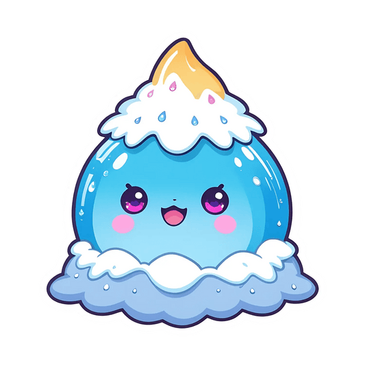 Cute Mountain Sticker - Adorable UV DTF Sticker - Heat Press Transfer