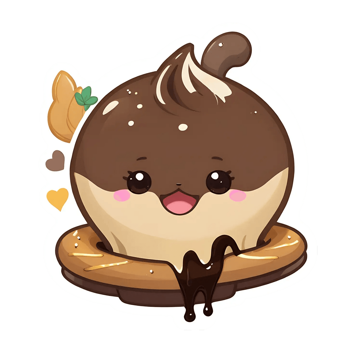 Cute Pancake Sticker - Sweet and Adorable - Heat Press Transfer