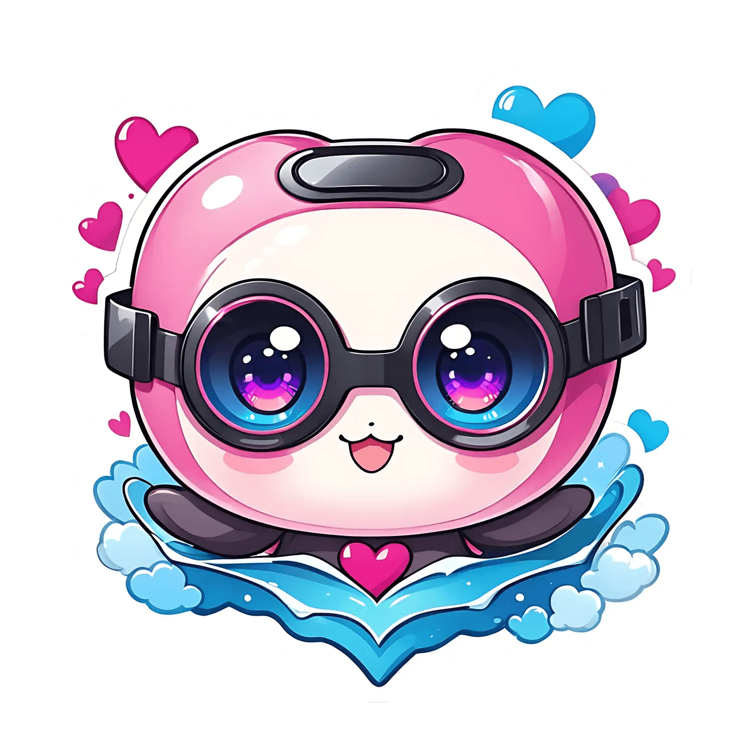 Cute Pilot - Aviation Sticker - Heat Press Transfer