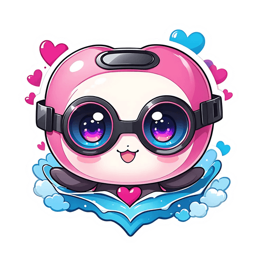 Cute Pilot - Aviation Sticker - Heat Press Transfer