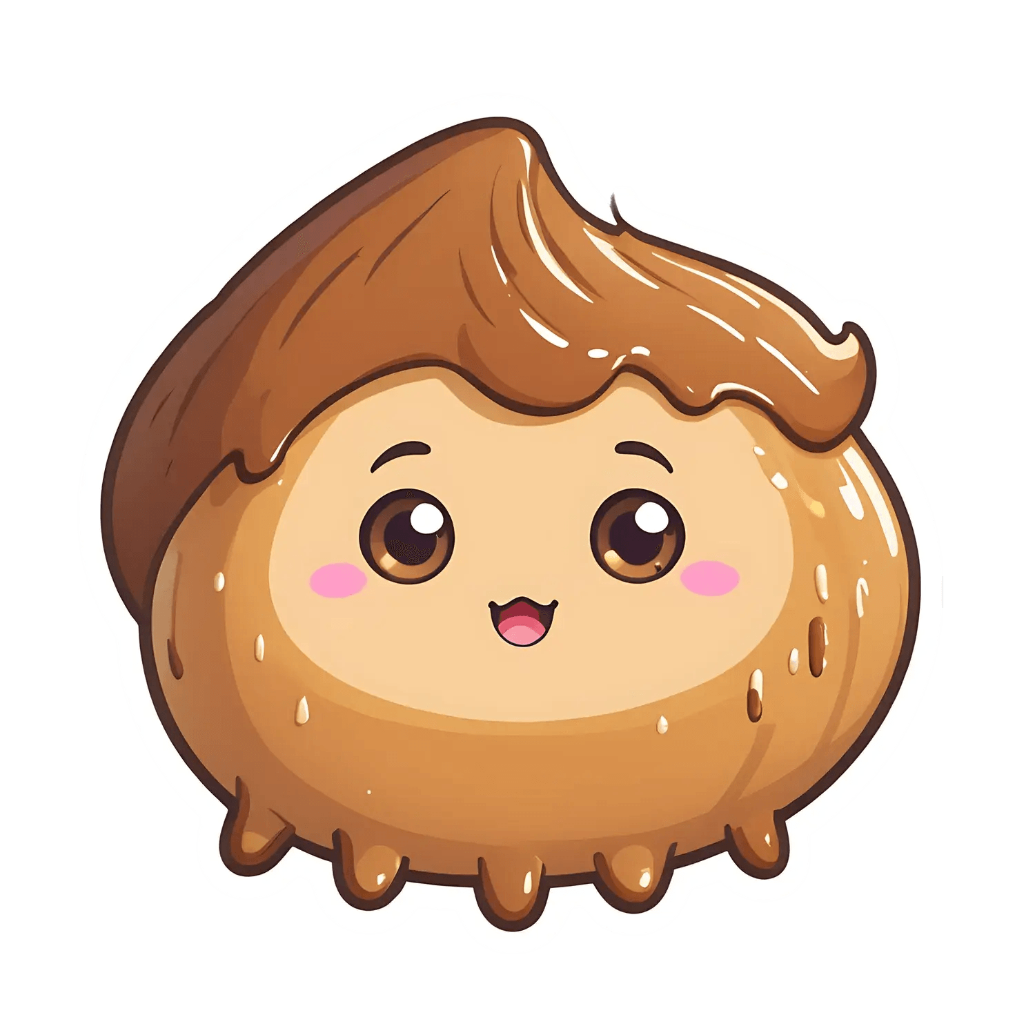 Cute Pudding - Sticker - Heat Press Transfer