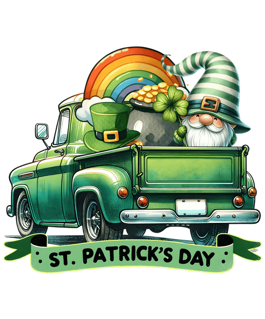 Cute ST. Patrick's Day Design - DTF Ready To Press - Heat Press Transfer