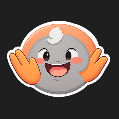 Cute Seal Wave - UV DTF Sticker - Heat Press Transfer