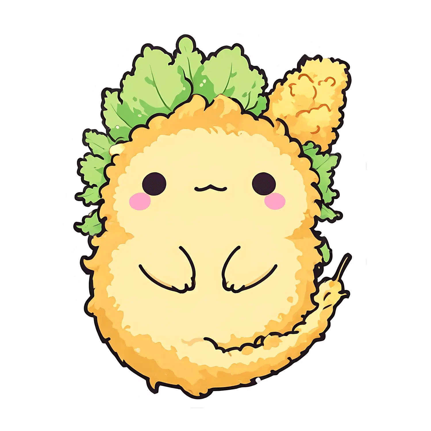 Cute Tofu Character - Sticker - Heat Press Transfer