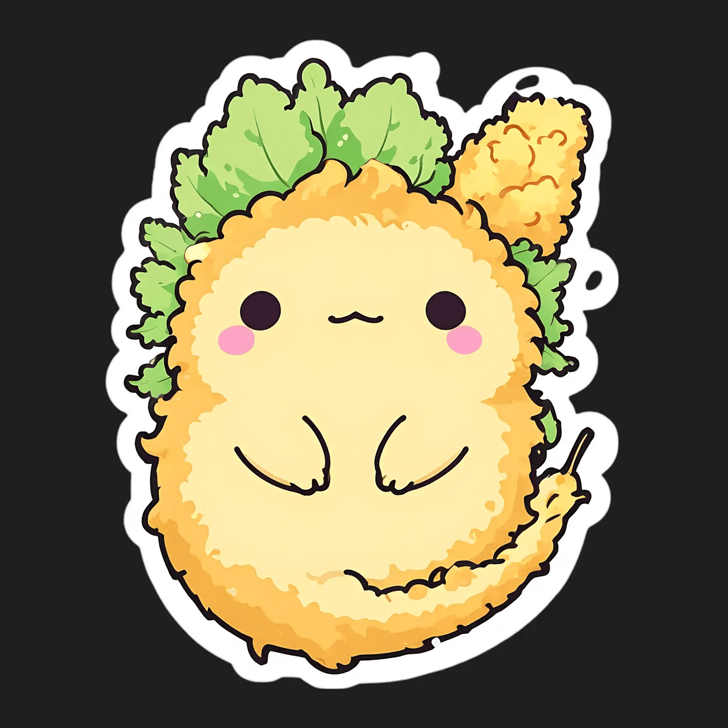 Cute Tofu Character - Sticker - Heat Press Transfer