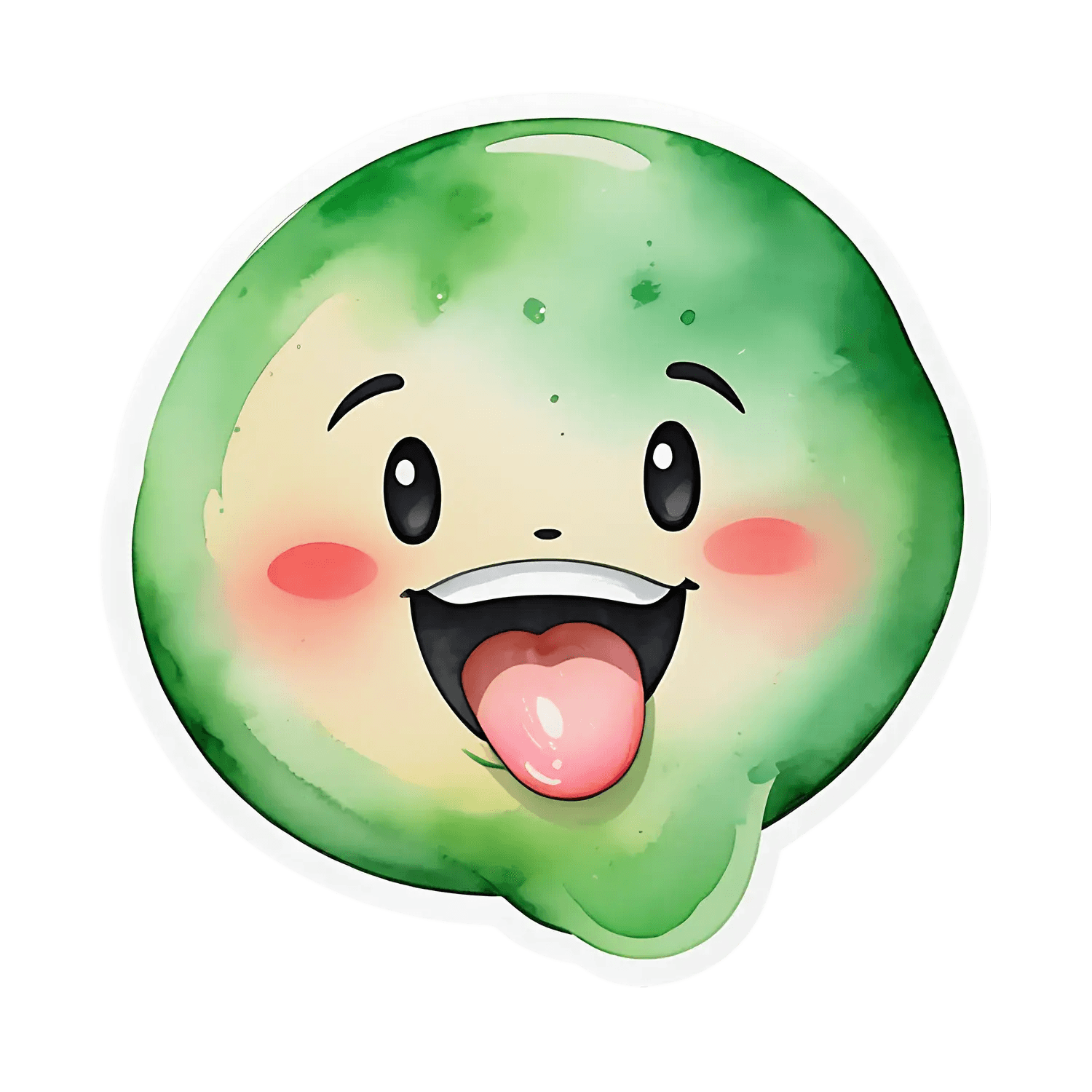 Cute Watermelon - Sticker - Heat Press Transfer
