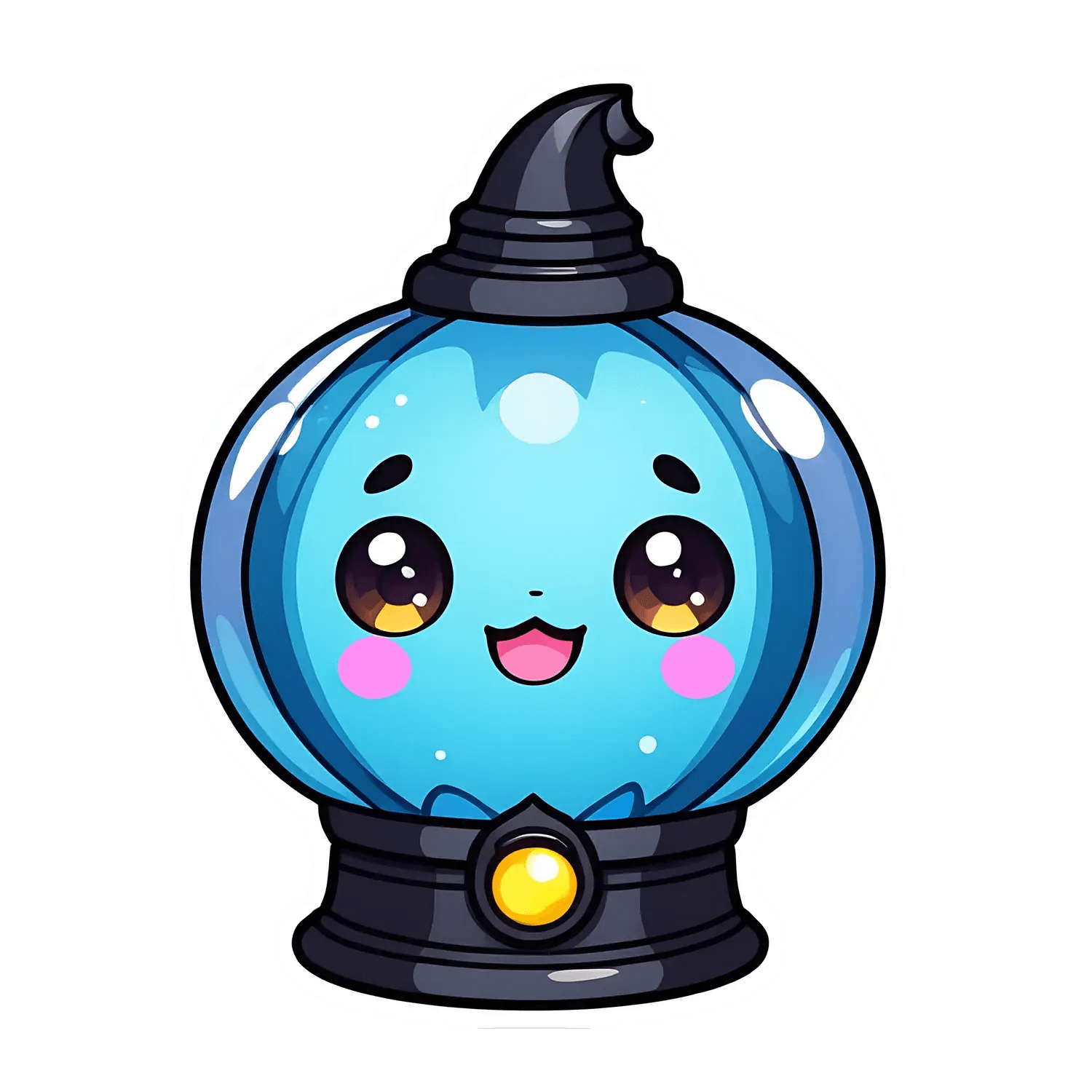 Cute Witch Potion - Sticker - Heat Press Transfer