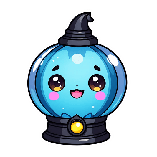Cute Witch Potion - Sticker - Heat Press Transfer