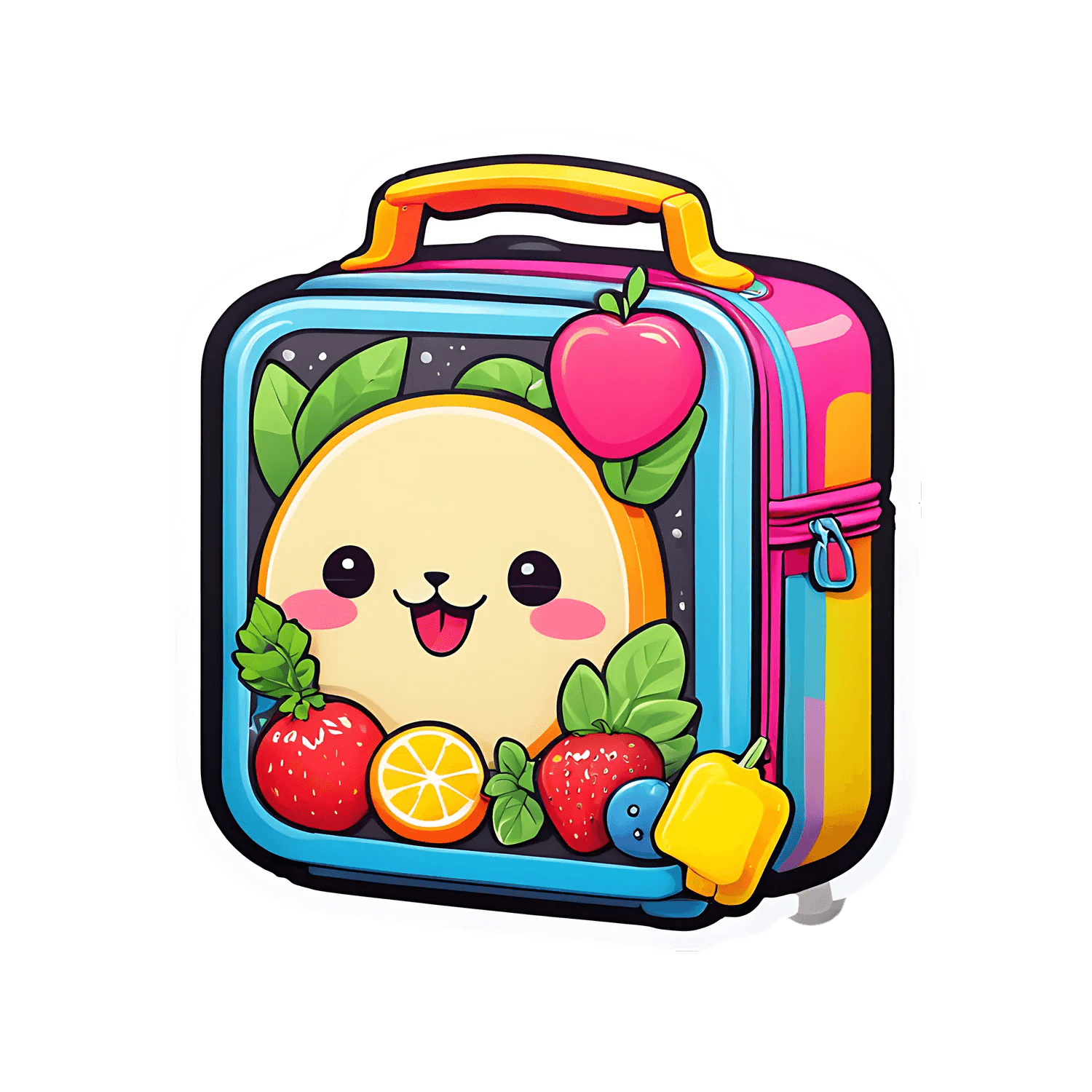 Cute Fruit Fun - Sticker - Heat Press Transfer