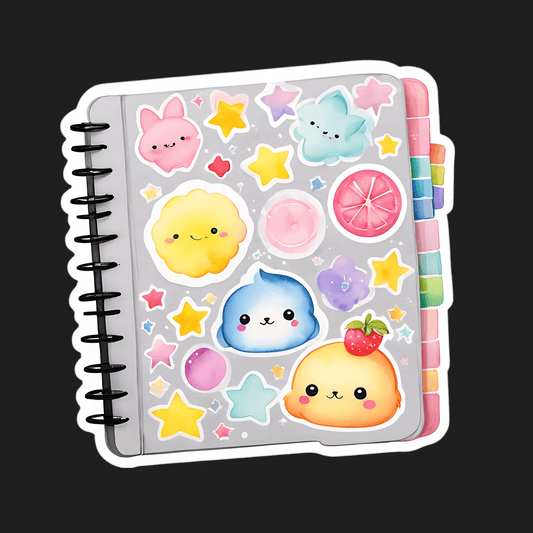 Cute Kawaii - Sticker Collection - Heat Press Transfer