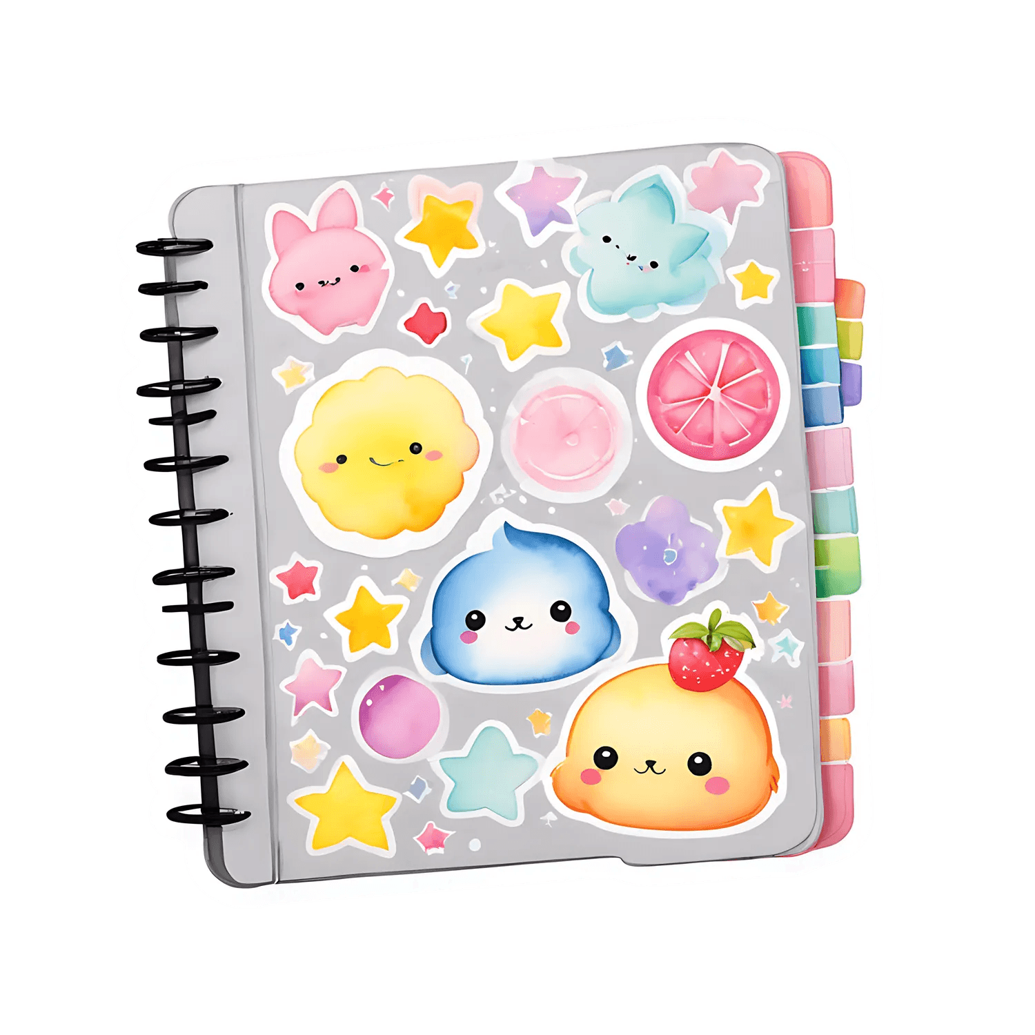 Cute Kawaii - Sticker Collection - Heat Press Transfer