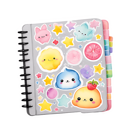 Cute Kawaii - Sticker Collection - Heat Press Transfer