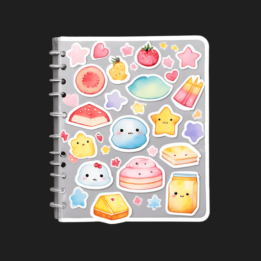 Cute Kawaii Sticker - Adorable UV DTF Designs - Heat Press Transfer