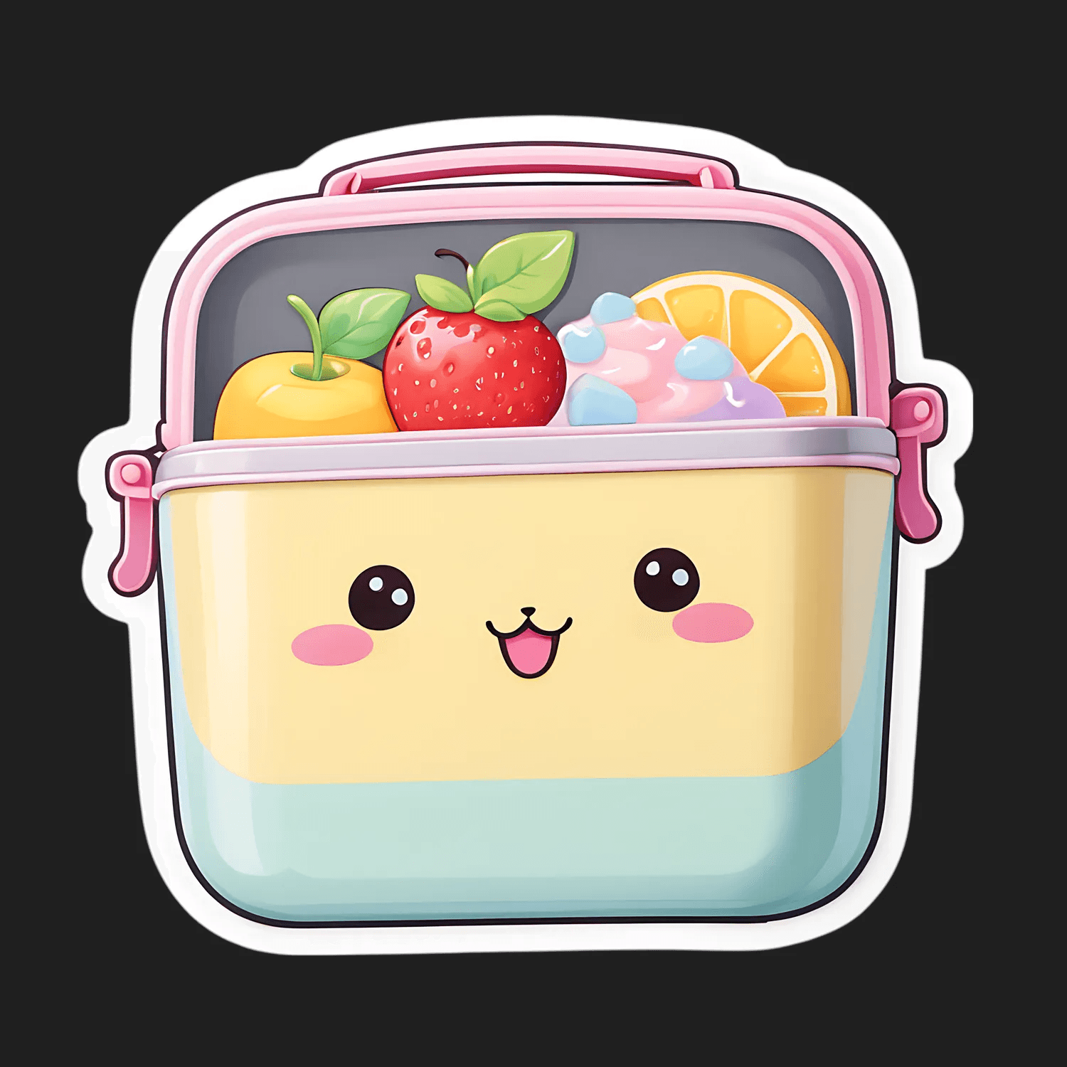 Cute Lunchbox - Sticker - Heat Press Transfer