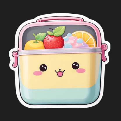 Cute Lunchbox - Sticker - Heat Press Transfer