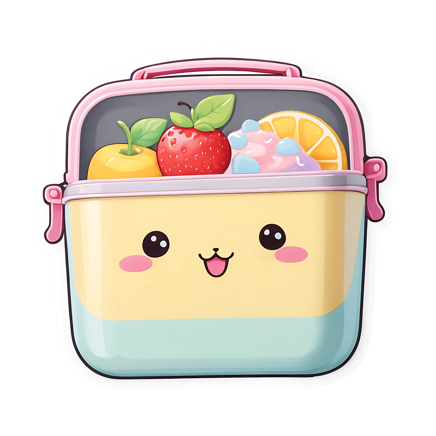 Cute Lunchbox - Sticker - Heat Press Transfer