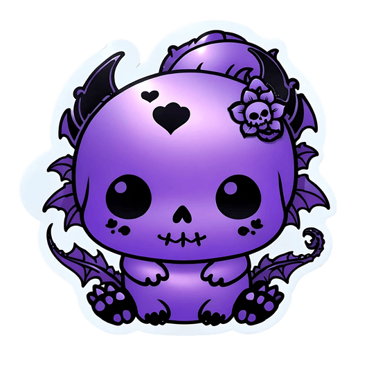 Cute Monster - UV DTF Sticker - Heat Press Transfer