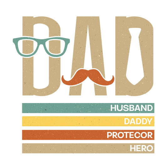Dad Life Design - DTF Ready To Press - Heat Press Transfer