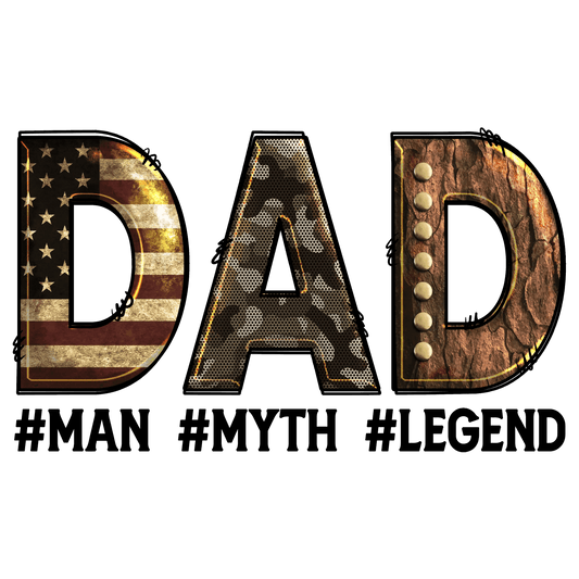 Dad Mode Design - DTF Ready To Press - Heat Press Transfer