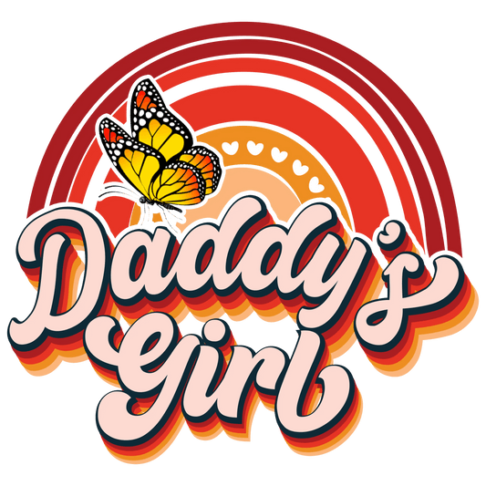 Daddy's Girl Design - DTF Ready To Press - Heat Press Transfer