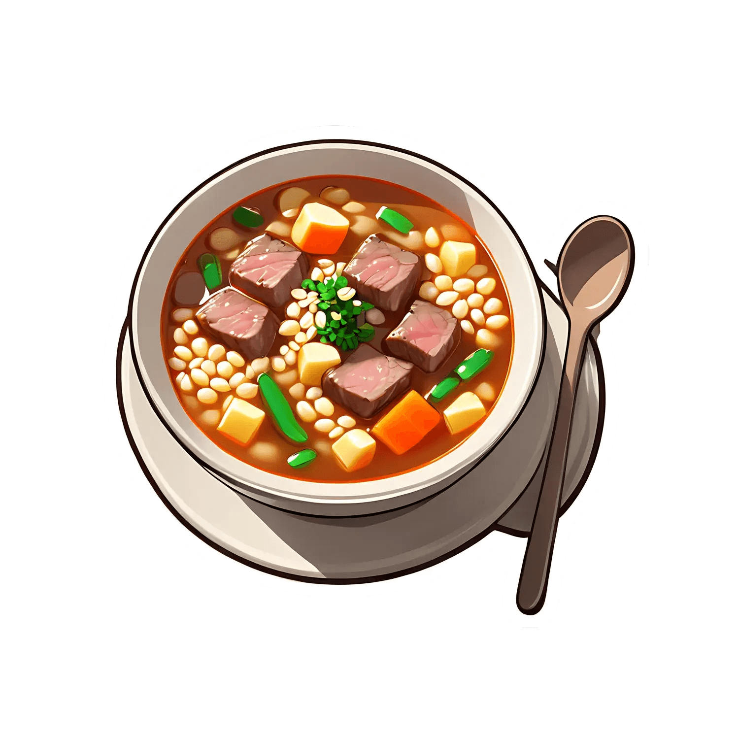 Delicious Beef Stew - Sticker - Heat Press Transfer
