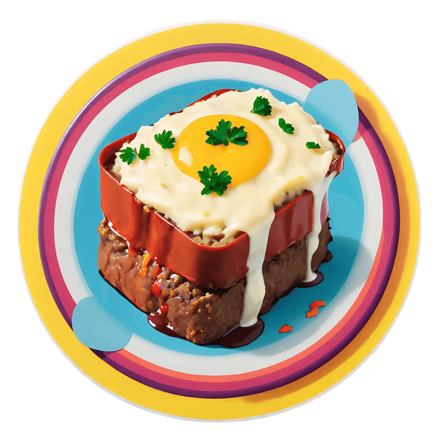 Delicious Breakfast - Sticker - Heat Press Transfer