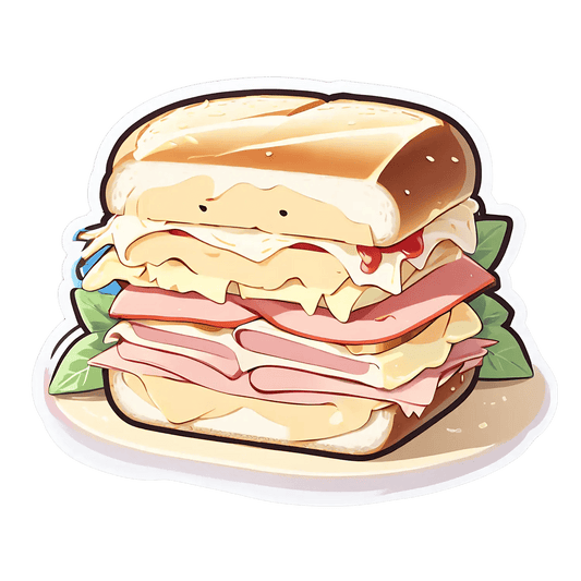 Delicious Sandwich - Sticker - Heat Press Transfer